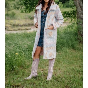 Women's Adeline Quilted Duster - Ida Mae Home - 1 of 3