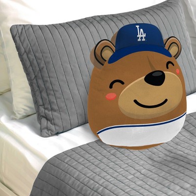 MLB Los Angeles Dodgers Plushie Mascot Throw Pillow_0