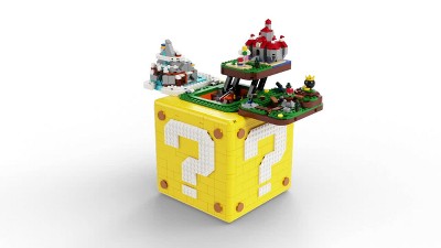 Super Mario 64™ Question Mark Block 71395 | LEGO® Super Mario™ | Buy online  at the Official LEGO® Shop GB