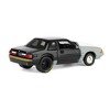 1/64 1987 Ford Mustang LX Project Car Black & Gray w Red Door LP Diecast 51536-B - 3 of 4