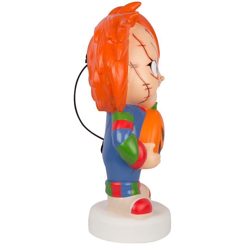 Gemmy Lighted Blow Mold Outdoor Decor Stylized Chucky 23" Universal , Multi, 3 of 7