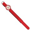 Black Bow Jewelry Disney Girls Pooh & Friends Winnie Red Velcro Band Time Teacher Watch - 2 of 4