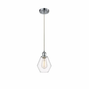 Cindyrella - 1 Light Cord Hung Mini Pendant In Industrial Style-10 Inches Tall and 6 Inches Wide - 1 of 1