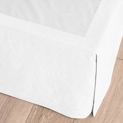 King Linen Blend Bedskirt Sour Cream - Hearth & Hand™ With