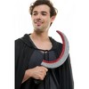 KBW Bedazzled Rhinestone Grim Reaper Bloody Sickle Adult Costume Accessory - 2 of 4