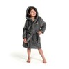 Linum Kids 100% Polyester SUPER PLUSH Double Brushed Hooded Bathrobe - 4 of 4
