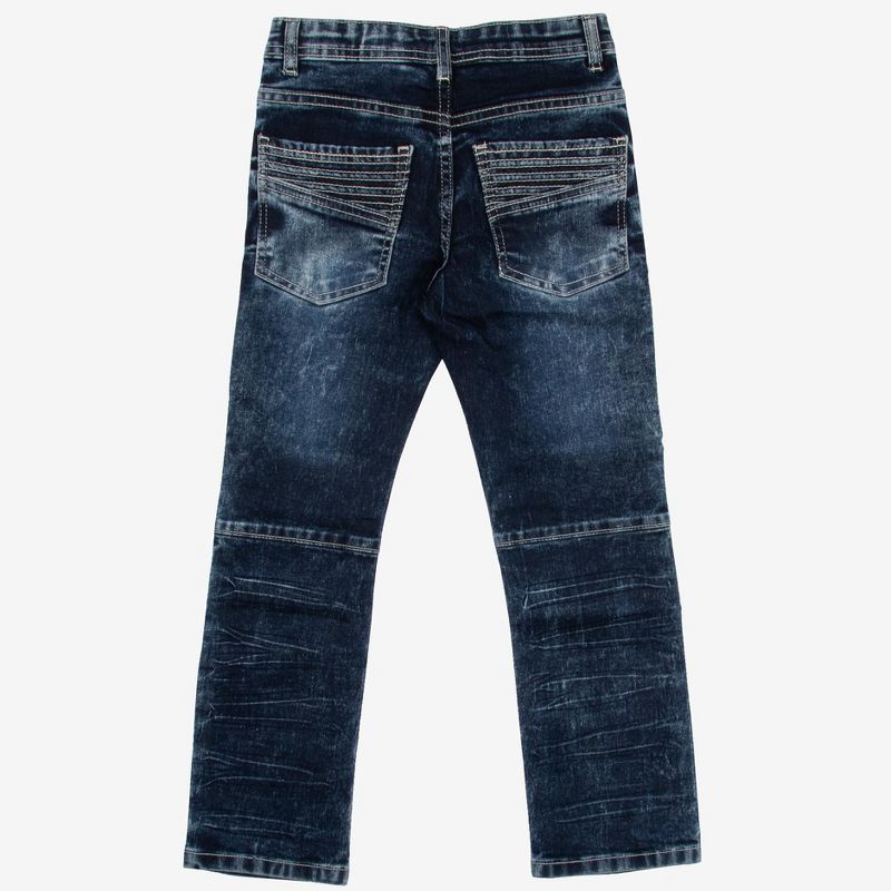 X RAY Little Boy's Slim Stretch Moto Jeans, 2 of 6