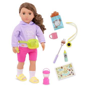 Our Generation Vivian 18'' Camping Doll & Accessories Set