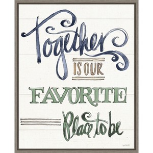 Amanti Art Country Love VI Together by Anne Tavoletti Canvas Wall Art Print Framed 23 x 28-in. - 1 of 4