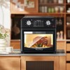 ELJGET 13qt Air Fryer Toaster Oven 1500W Countertop Convection Oven Space Save Oil Less, Black - 2 of 4