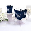Big Dot of Happiness Navy Blue Elegantly Simple - Guest Party Favor Popcorn Treat Boxes - Set of 12 - 3 of 4
