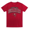 NFL Tampa Bay Buccaneers Toddler Boys' Gray 2pk T-Shirt - 3 of 3