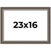PosterPalooza | Weathered Black Picture Frame - UV Acrylic, Backing Board, Hanging Hardware Included - 2 of 4