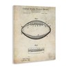 Stupell Industries American Football Sports Blueprint, 30" x 40" - 3 of 4