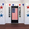Beistle American Flag Door Cover, 5' x 30", (2/Pkg) Multicolored - 2 of 4