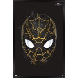 Trends International Marvel Spider-Man: No Way Home - Black Mask Framed Wall Poster Prints - 1 of 4