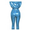 I am a Fashion Junky Lose Fit Shimmer Top And Capri Set - 4 of 4