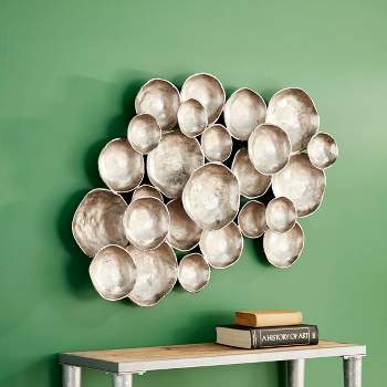 Aluminum Plate Wall Decor with Uneven Edges - Olivia & May
