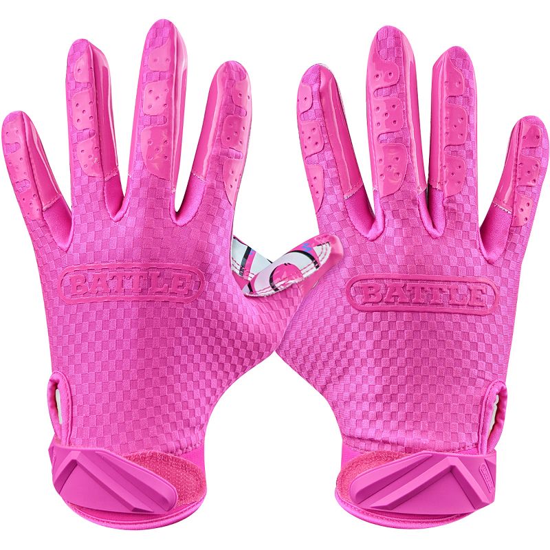 Battle Sports Youth Money Man 2.0 Football Receiver Gloves - Pink, 3 of 5