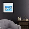 Trademark Fine Art - Petra Lizde  Girl in Pool Matted Framed Art - 2 of 4