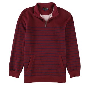 Club Room Mens Striped 1/4 Zip Sweatshirt - 1 of 2