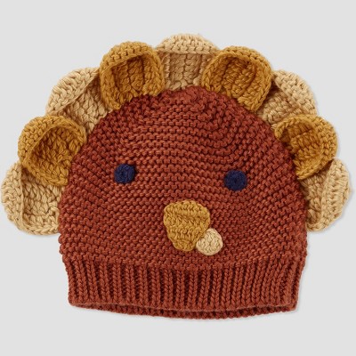 Image of Carter's Just One You® Baby Turkey Hat - Brown