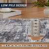 Washable Area Rug, Soft Fluffy Abstract Floor Carpet, Plush Accent Mat for Living Room Bedroom Kitchen Dining Room Office Nursery - 3 of 4