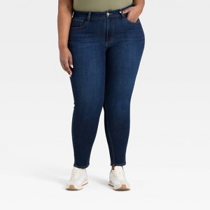 Women's Everyday High-Rise Skinny Jeans - Universal Thread™ - 1 of 3