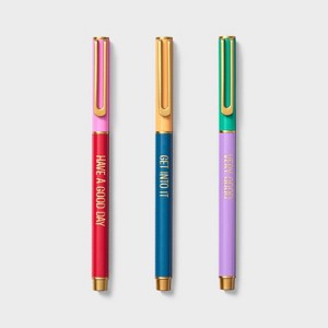Stationery Pens 3pk - Tabitha Brown for Target - 1 of 3