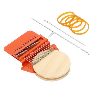 Unique Bargains Durable Portable Knitting Mini Weaving Machines Kits - 1 of 4