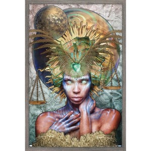 Trends International Jena DellaGrottaglia: Cosmic Zodiac - Libra Framed Wall Poster Prints - 1 of 4