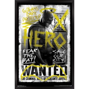 Trends International DC Comics Movie - Batman v Superman - Fear the Bat Framed Wall Poster Prints - 1 of 4