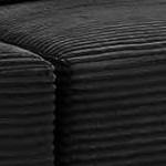 lie right | corduroy | black