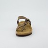 CUSHIONAIRE Women's Libby Cork footbed Sandal with +Comfort and Wide Widths Available, - 3 of 4