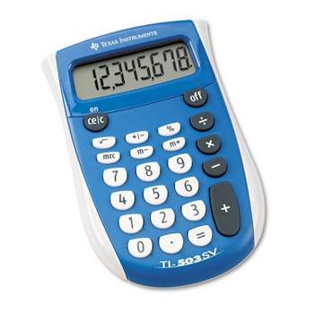 Texas Instruments TI-503SV Pocket Calculator 8-Digit LCD TI503SV