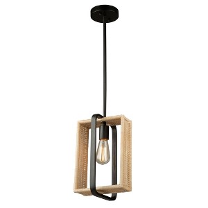 Artcraft Lighting Perris 1 - Light Pendant in  Black - 1 of 4