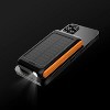 ToughTested® ROC 5 MagSafe® 5,000-mAh Solar Qi® Wireless Power Bank with USB-C® PD and USB-A Quick-Charge Ports and Flashlight in Black - 3 of 4