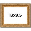 PosterPalooza | Photo Size Contemporary Gold Picture Frame - UV Acrylic, Foam Board Backing, Hanging Hardware - 2 of 4