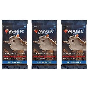 Magic the Gathering 3 Packs MTG Set Booster Pack Lot MTG Commander Legends Battle for Baldurs Gate - 1 of 1
