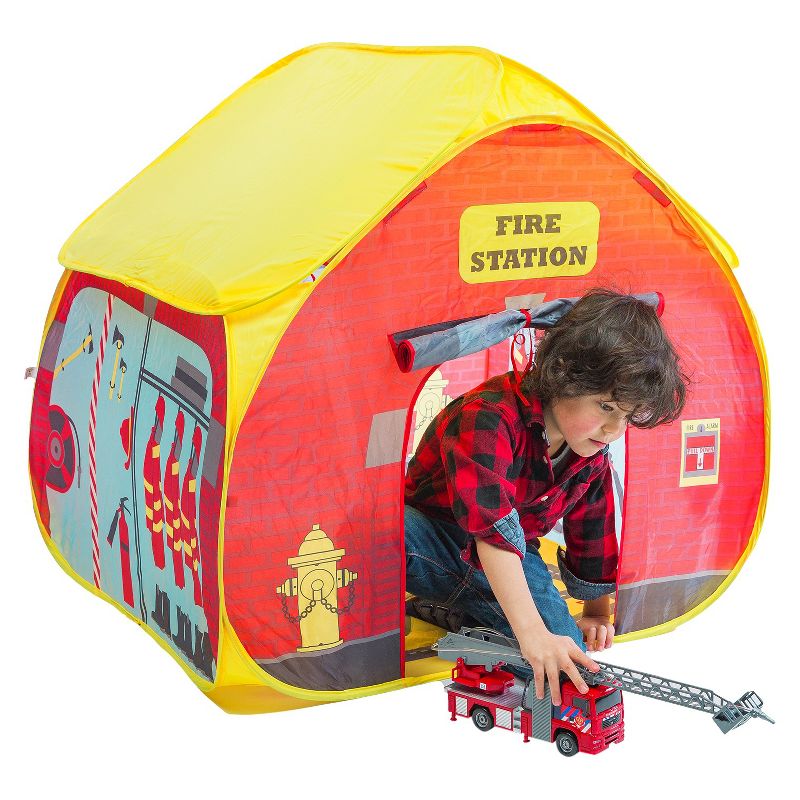 Fun2Give Pop-it-Up Firestation Tent with Streetmap Playmat, 3 of 7