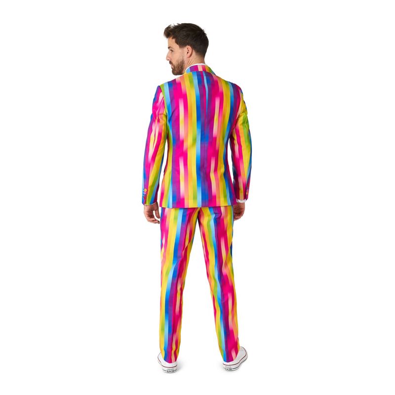 OppoSuits Men's Suit - Rainbow Glaze - Multicolor, 2 of 7