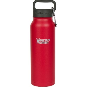 Healthy Human Stainless Steel Water Bottle |(Red Hot, 21 oz/ 621 ML) - 1 of 4