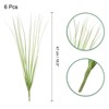 Unique Bargains Plastic Fake Wheat Artificial Grass Plants for Garden Decor 6 Pcs - 2 of 4