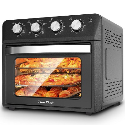 ELJGET Large Air Fryer, 6-in-1 Family Size Toaster Oven with 7 Presets for Roasting, Baking & Frying, Perfect for Family Gatherings & Holidays