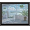 HomeRoots Coastal Porch Black Framed Print Wall Art - 3 of 3