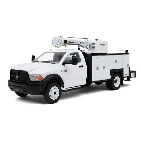 Ram 5500 With Maintainer Service Body White 1 34 Diecast Model By First Gear Target - roblox vehicle gear