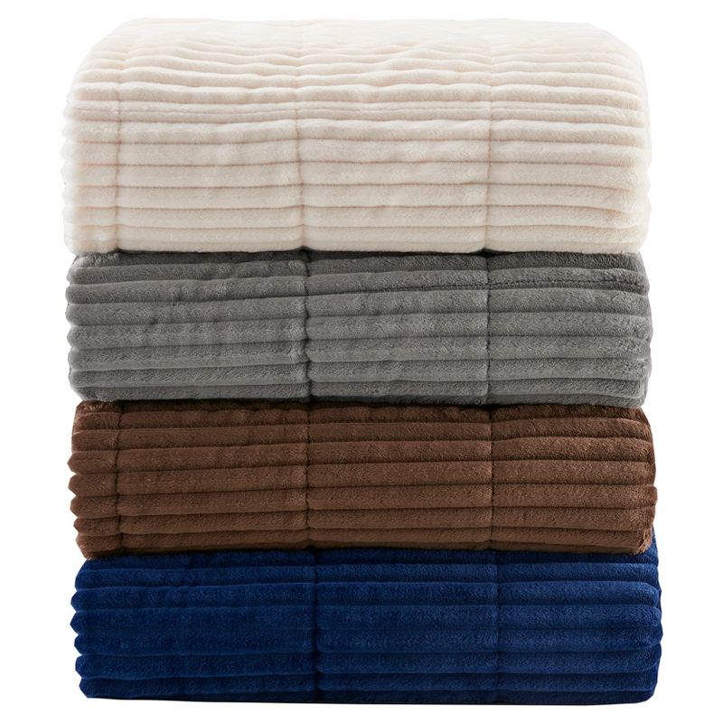 60"x70" Oversized Williams Plush Down Alternative Throw Blanket - Premier Comfort, 2 of 5