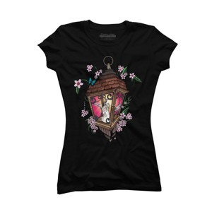 Junior's Design By Humans Beautiful Lantern By Adamzworld T-Shirt - 1 of 3