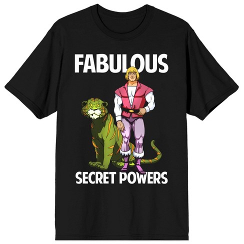 Masters Of The Universe Fabulous Secret Powers Tee Small : Target