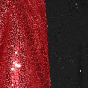 red black